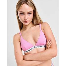 Juicy Couture Damen Unterwäsche Juicy Couture Cotton Logo Triangle Bra, Pink