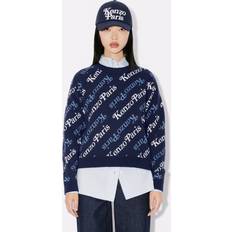 Kenzo Dam Tröjor Kenzo Tröja Med Logomönster - Blue
