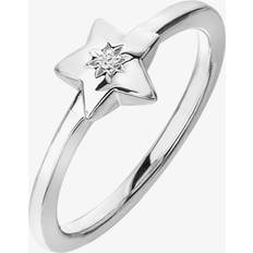 XL Rings Hot Diamonds Sterling Silver Star Ring DR242/M