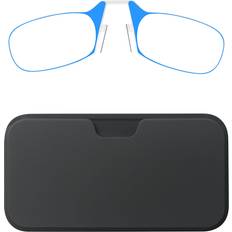 Blue Reading Glasses Private Label Ultra-Thin Bendable & Portable Pouch for Phone Compact Blue 2.00