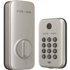 Wyze Lock Bolt Satin Nickel, Fingerprint Keyless Entry