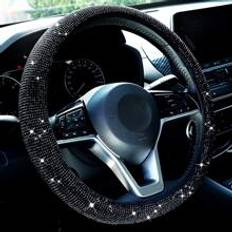 Shein Rhinestone Decor Car Wheel Cover