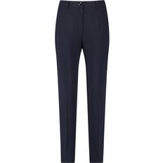 Gerry Weber Smart Trousers With Tapered Leg Navy