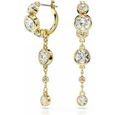 Swarovski Earrings Swarovski Imber Round Cut White Gold-tone Plated Drop Earrings 5680097