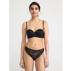 Natur BH-er Lindex Björk strapless balconette bra with lace