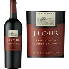 Glass Bottle Red Wines J. Lohr Seven Oaks Paso Robles Cabernet 2020