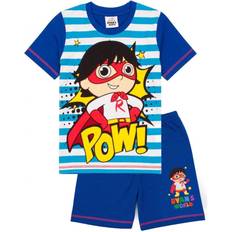 Stars Night Garments Superhero Short Pyjama Set Blue 2-3 Years