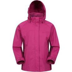 Mountain warehouse 11-12 Years, Berry Childrens/Kids Shelly II Waterproof Jacket