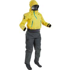 Wassersportbekleidung Palm 2023 Womens Bora Touring Kayak Drysuit Yellow Jet Grey