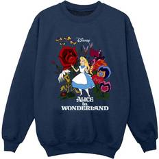 Disney Sweatshirts Disney Alice In Wonderland Flowers Sweatshirt Navy Years