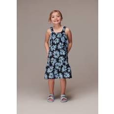 S Dresses Whistles Kids' Daisy Print Sundress, Blue/Multi