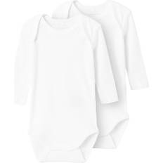 Bianco Body Name It Body a Maniche Lunghe Confezione da 2 B Right White