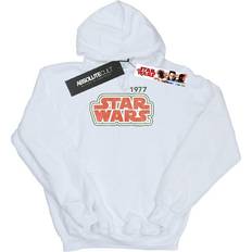 Star Wars Retro Outline Hoodie White