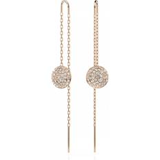 Rhodium Oorbellen Swarovski Meteora Drop Earrings - Gold/Roségoudkleurige