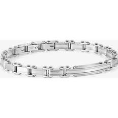 Nomination Armbånd Nomination Strong Stainless Steel Stripe Chain Bracelet 028300/005 Silver