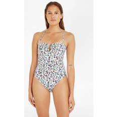 Tommy Hilfiger Mujer Trajes de baño Tommy Hilfiger Coastal Floral Blanco Azul Verde Mujer - White/Blue