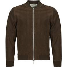 Homme - Veste en daim Vestes Selected HOMME Suede Bomber Jacket, Demitasse