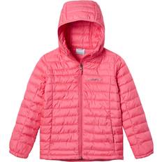 Clothing Columbia Girl's Silver Falls Hooded Puffer Jacket, Camellia Rose