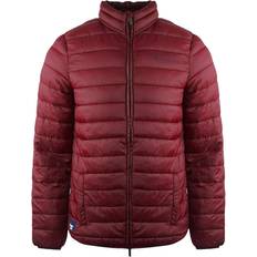 Clothing Aquascutum London Logo Bordeaux Red Active Jacket