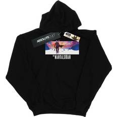 Clothing Star Wars The Mandalorian Landscape Hoodie Black