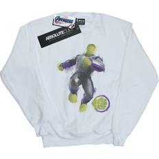 Marvel Abbigliamento per bambini Marvel Avengers Endgame Painted Hulk Sweatshirt White Years