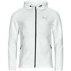 Puma Top Puma Evostripe Full Zip Hoodie - Bianco