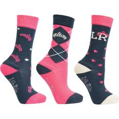Nylon Children's Clothing Rider Little Rider Girls Sasha Socks Pack of 3