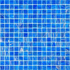 Glass Tiles Apollo Tile Apollo Tile Celestial Glossy Azure Blue 12 12 Glass Mosaic Wall and Floor Tile 20 sq. ft./case 20-pack