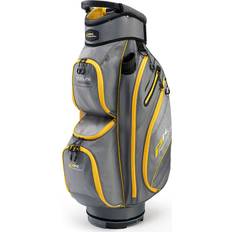 Powakaddy Golf Bags Powakaddy Metal/Yellow 2022 DLX-Lite Edition 14-Way Cart