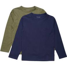Grøn T-shirts Minymo Bluse - Dark Olive