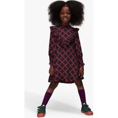Kids Daisy Trellis Avery Dress Pink/Multi