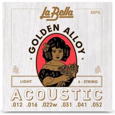 La Bella 40PS Golden Alloy, 012-052