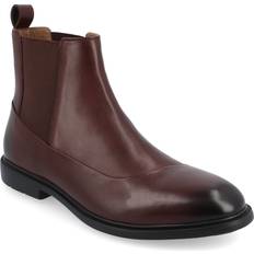 Men - Red Chelsea Boots Thomas & Vine Hanford Plain Toe Chelsea Boot