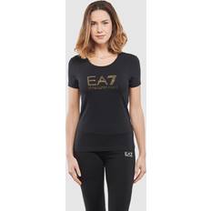 EA7 T-shirts EA7 Emporio Armani EA7 T-shirts m. korte ærmer 8NTT67-TJDQZ Sort