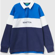 Bleu Polos Benetton Polo Garçon United Taille Bleu