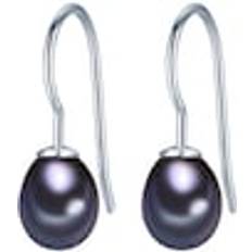 Blau - Herren Ohrringe Valero Pearls Ohrstecker 354023 dunkelblau