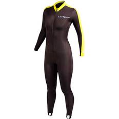 Wetsuits NeoSport Unisex Skin Suit Black/Yellow