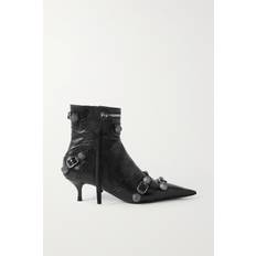 Balenciaga Kängor & Boots Balenciaga Höga Ankelboots Med Klack Cagole - Black