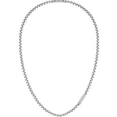 Lacoste Silver Jewelry Lacoste L'Essentiel Men's Stainless Steel Chain Necklaces Model: 2040121