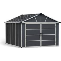 Sheds Canopia by Palram Yukon 11 13 Dark Gray Garage Shed (Building Area )