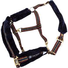 Jacson Longes et Licols Jacson Vancouver Halter Blue/Red, Unisex, varusteet, ratsastaja, Hevosurheilut, Sininen/Punainen, Ponny