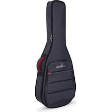 Taschen & Hüllen Crossrock 1/2 Size Classical Guitar Bag, 10mm Padding, Backpack Available, Dark Grey