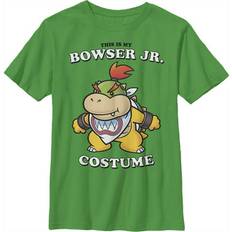 Children's Clothing Nintendo Boy Bowser Jr. Costume Graphic Tee Kelly Green