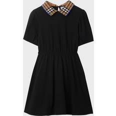 Dresses Burberry Girl's Alesea Check Rib-Collar Polo Dress, 3-12