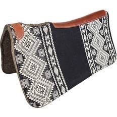 Pads Tabelo Tabelo Contour Wool Felt Saddle Pad Aztec 30x30 Black