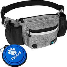 Petami PetAmi Dog & Cat Fanny Pack, Heather