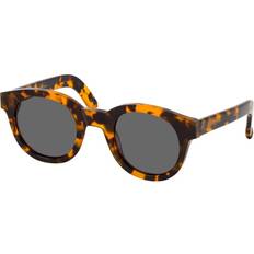 Shiro A5 Hav-Sol Round Sunglasses - Havana
