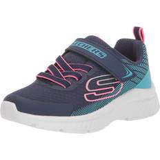 Skechers Girls Children's Shoes Skechers Kids Girls Microspec Plus Navy Blue, Big Kid