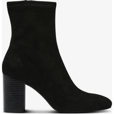 Mango Ankle Boots Mango Leo Round Toe Ankle Boots, Black