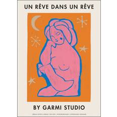 Orange Plakater Poster & Frame Dream Within A Dream Dream Plakat